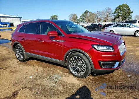 2019 Lincoln Nautilus Reserve z USA, uszkodzony, nr VIN 2LMPJ6L9XKBL61438